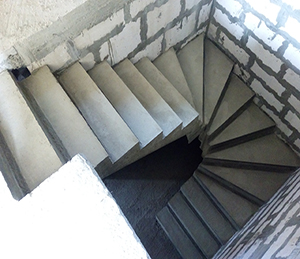 монолитные ступени в Уфе